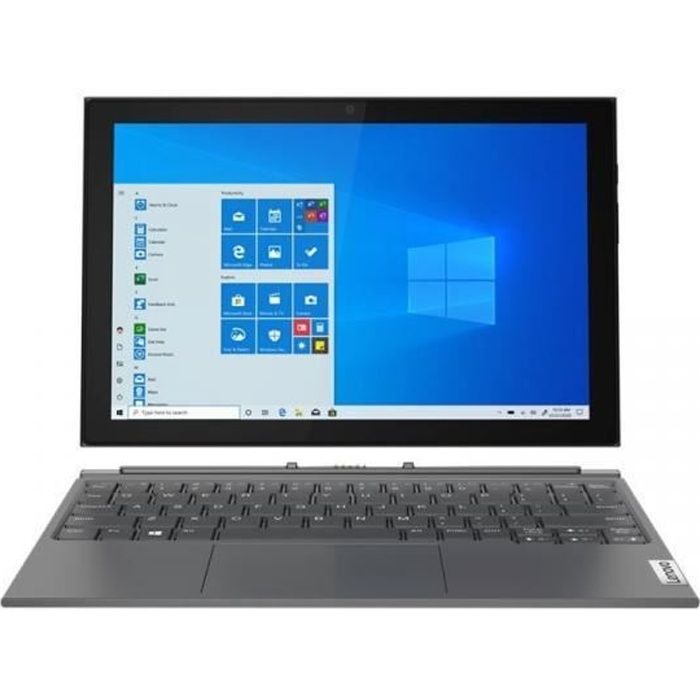 Lenovo IdeaPad Duet 3 10IGL5 82AT - Tablette - avec clavier amovible - Pentium Silver N5030 / 1,1 GHz - Win 10 Pro 64 bits - 8 Go de