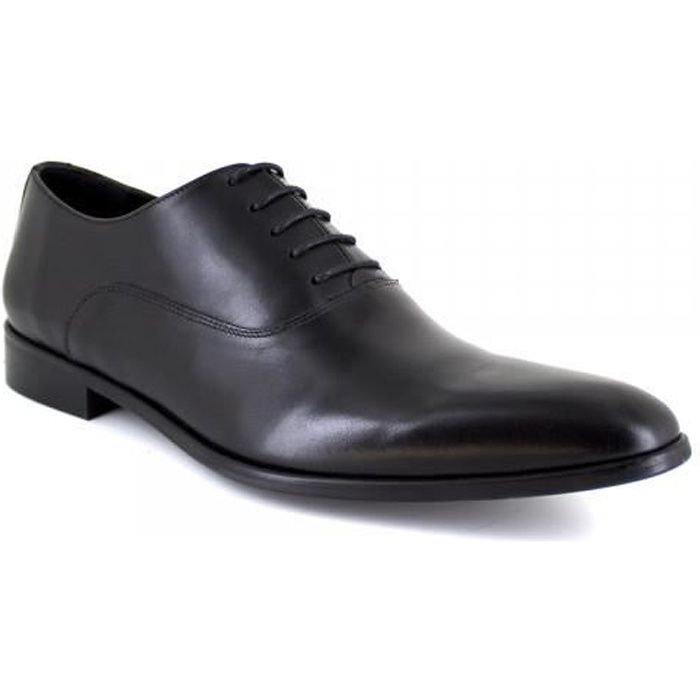 Richelieu J.BRADFORD Cuir Noir JB-DEVONPORT - Couleur - Noir