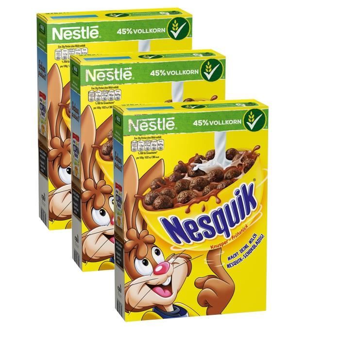 Nestlé Nesquik Cereals 3 x 375g