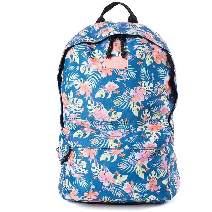 RIP CURL Sac à Dos Bleu Fleuri Enfant