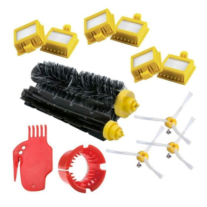 pour IRobot Roomba Series 700 Kit de remplacement 760 770 772 774 775 776 780 782 785 786 790 - Accessoires, filtres et brosses