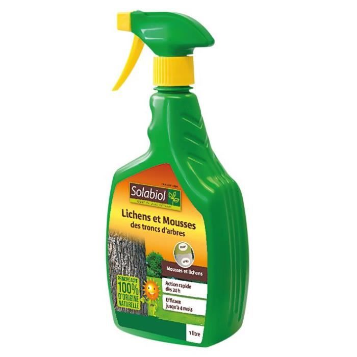 SOLABIOL Mousses sur troncs pulvérisateur - 1 L