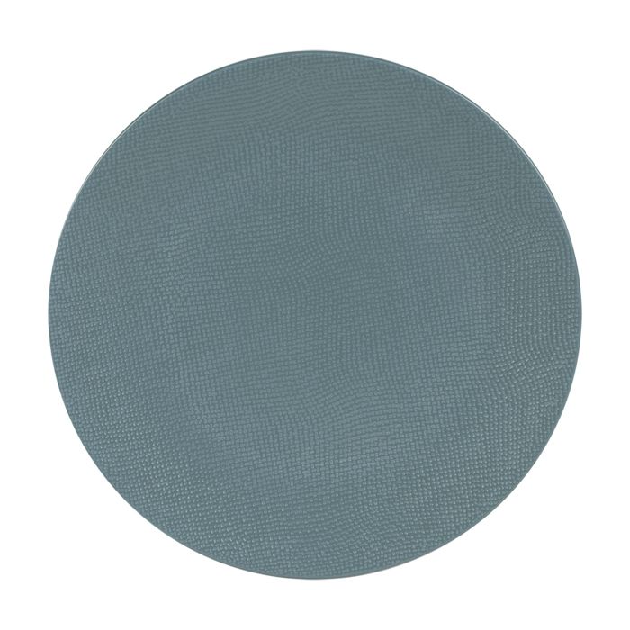 Assiette plate vésuvio bleu 27 cm (lot de 6) - Table Passion Bleu