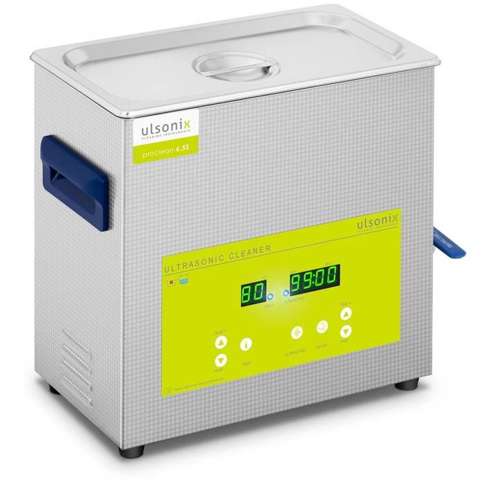 Nettoyeur à ultrasons Ulsonix PROCLEAN 65S (65L Puissance Ultrason 180W Chauffe 300W 40 kHz Minuterie 99 min Dégazage Inox)