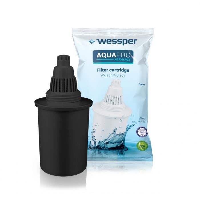 filtrante pour carafe Wessper Aquapro 2.5L, 300l