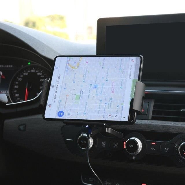SUPPORT TELEPHONE,--Support De Téléphone Portable De Voiture Avec Serrage Automatique, Chargeur Sans Fil, Pour Samsung Galaxy Z Fold