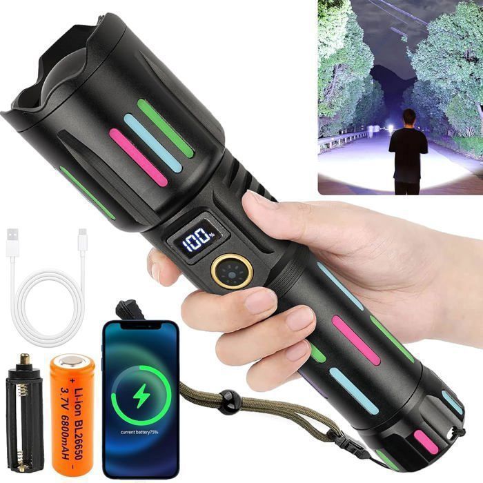 Lampe de Poche Rechargeable et Zoomable main image 0