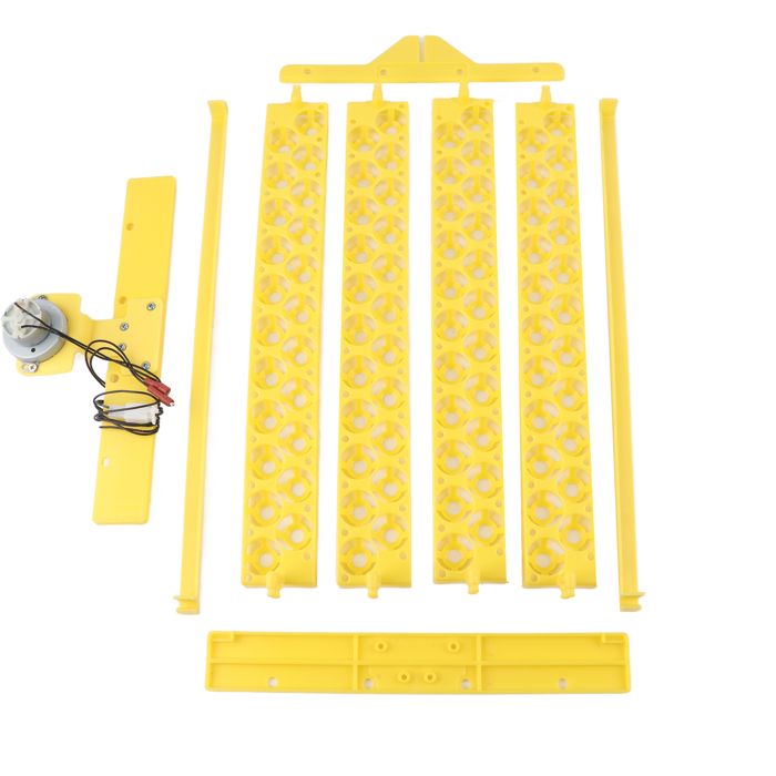 Meilleurs prix pour 88 pièces plateau dincubateur dœufs plateau tournant automatique dœufs avec moteur pour œufs de caille doiseaux 12 V