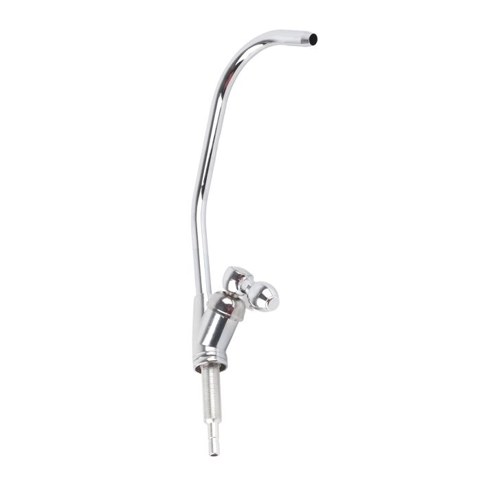 Robinet de cuisine contemporain iDeko® à LED laiton chromé douchette extractible