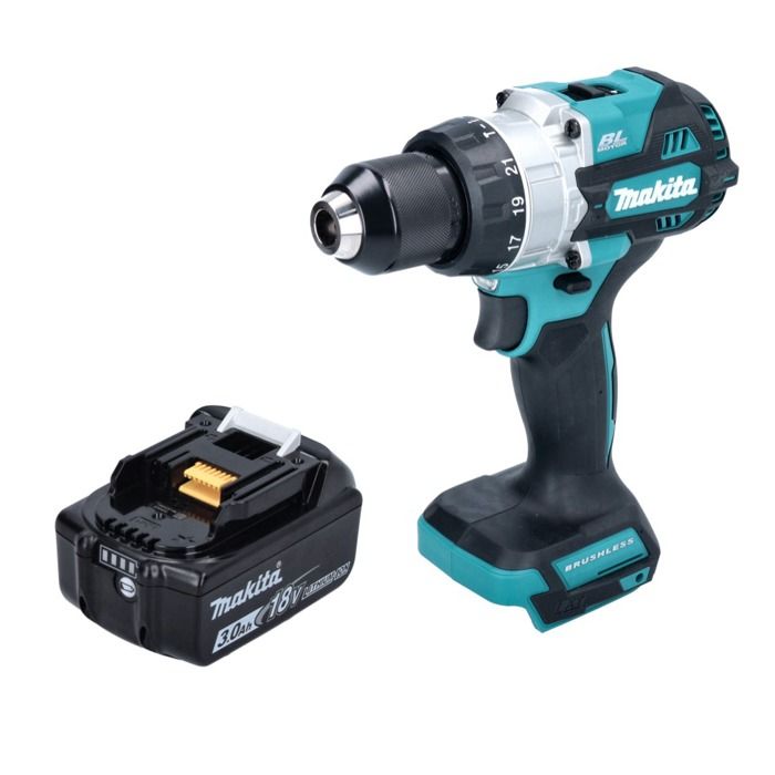 Perceuse visseuse à percussion sans fil Makita DHP 486 18V 130 Nm Brushless - vue 8