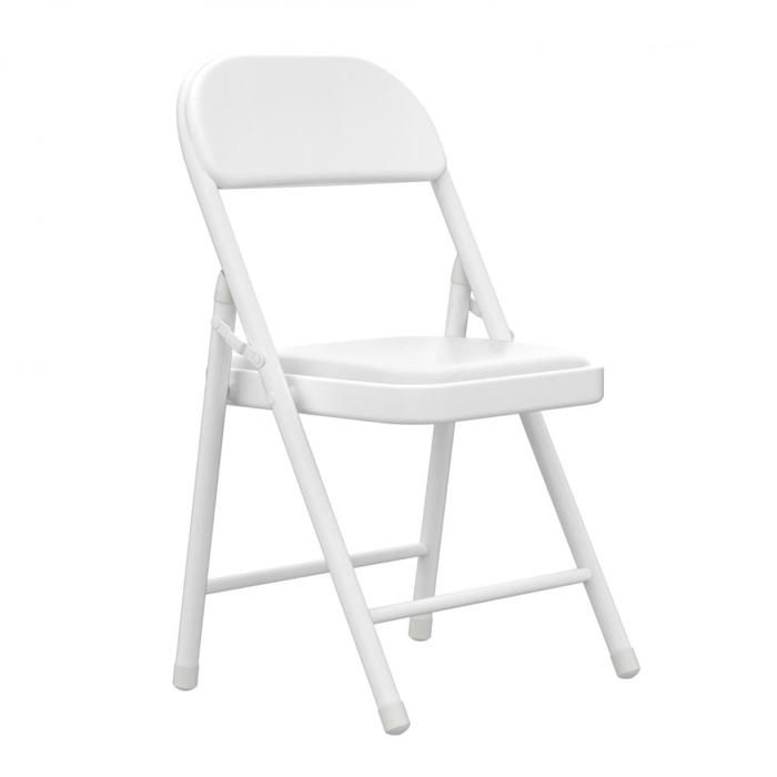 SUPFINE Lot de 1 Chaise Pliante Chaise de Bureau Visiteur et Conférence Siège Temporaire Chaise de Camping Capacité de 120kg