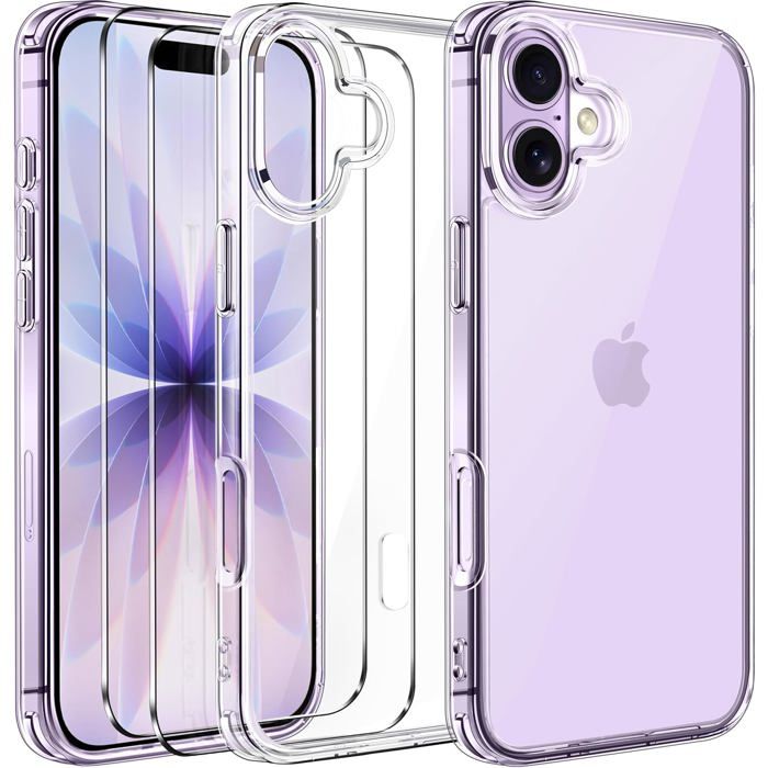 Coque pour iPhone 15 Pro Max avec Cercle Magnétique Protection Antichoc