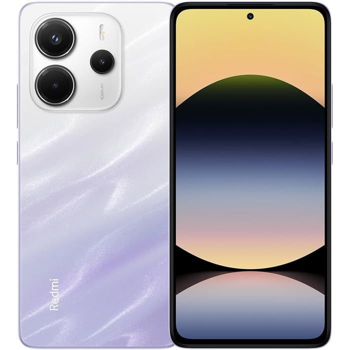 Smartphone XIAOMI Redmi Note 14 8GB+256GB 108MP Caméra AI Écran 120Hz