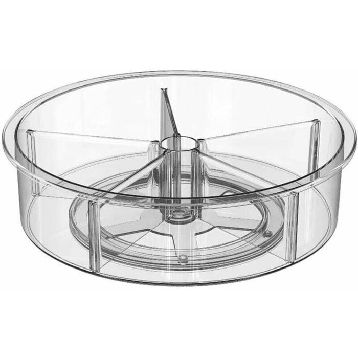 Lot De 4 Plateaux Tournants 25.4 Cm - Organisateur Pour Placard, Réfrigérateur Et Salle De Bain - 11