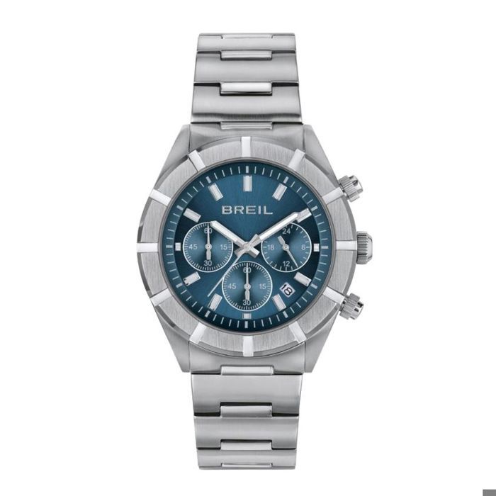 Montre Bracelet - BREIL - TW2022 - Argenté - Cadran Bleu - Quartz Montre Bracelet - BREIL - TW2022 - Argenté - Cadran Bleu - Quartz