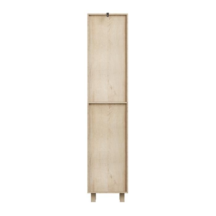 Colonne de salle de bain – effet chêne – MDF – 162 5 x 35 x 30 cm
