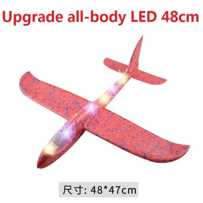 Avion Planeur EPP 34,5x32x7,8 Cm – Mousse Légère Et Flexible – Jouet Extérieur Dès 3 Ans