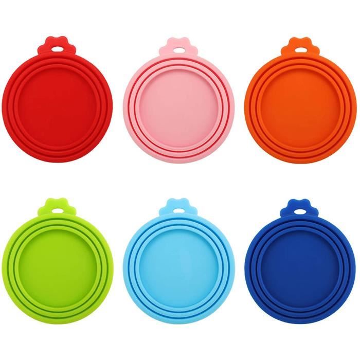 6 Couvercles De Tasse En Silicone 10cm - Anti-fuite Et Réutilisables Pour Boissons Chaudes/Froides