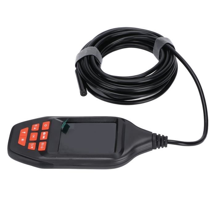 Akozon endoscope de pipeline Caméra d'inspection 3,0 pouces IPS écran