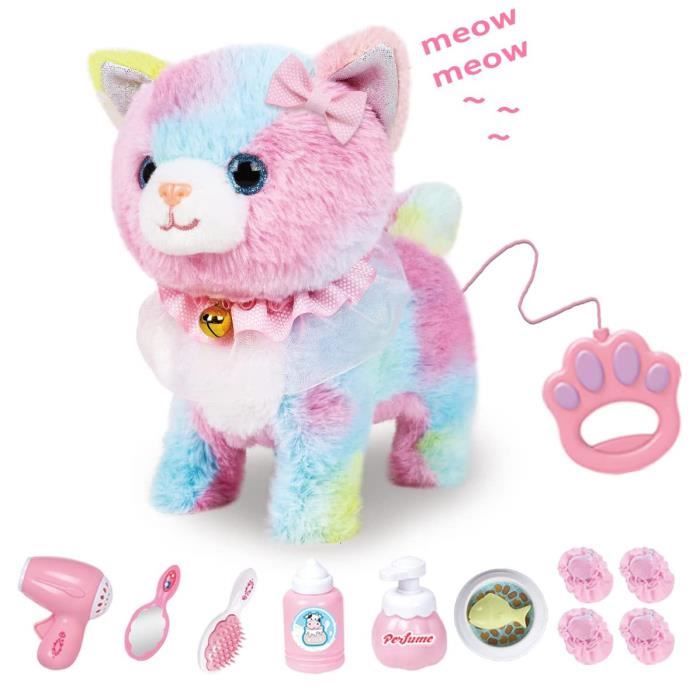 Comparer les prix de Jouet interactif - ZGEER - Chat électronique - Blanc - 3 ans - Inclus accessoires