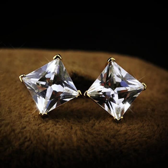 Aroncent 12pièces Acier Inoxydable Boucles D’Oreilles Pour