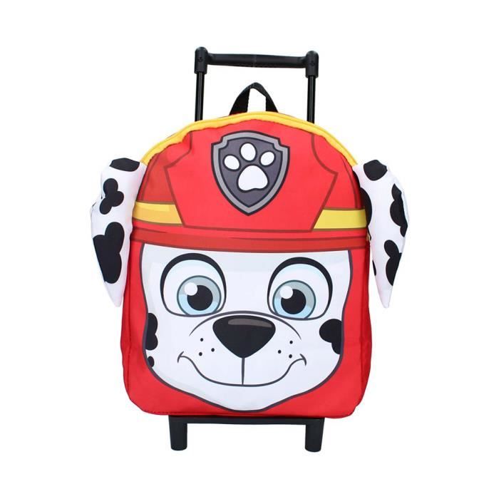 Sac à dos à roulettes maternelle PAT PATROUILLE Brave And