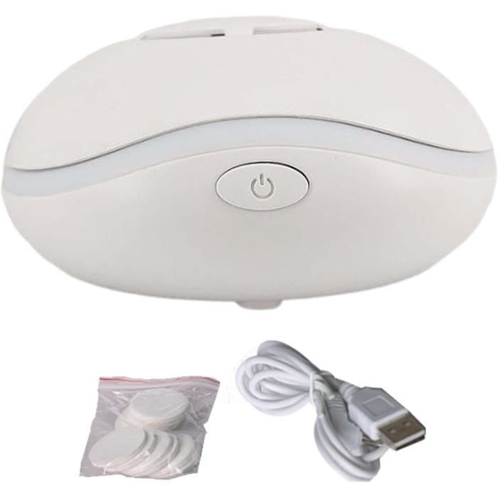 Mini Diffuseur D’huiles Essentielles Devineau – Alimentation USB – Céramique Doré, Parfum D’ambiance