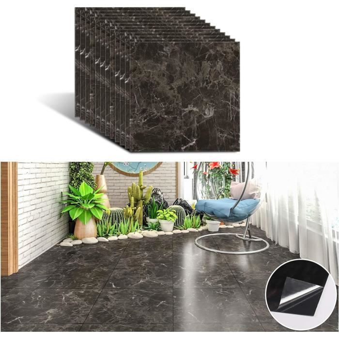 Carrelage de sol pelable et collant, autocollants de carrelage de sol