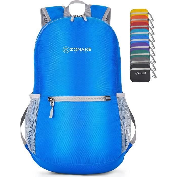 Sac A Dos Ultra Leger Et Pliable 20 L Petit Sac A Dos Etanche Sac A Dos Pour Homme Et Femme Outdoor Et Randonnee n512 Bleu Fonce Cdiscount Bagagerie Maroquinerie
