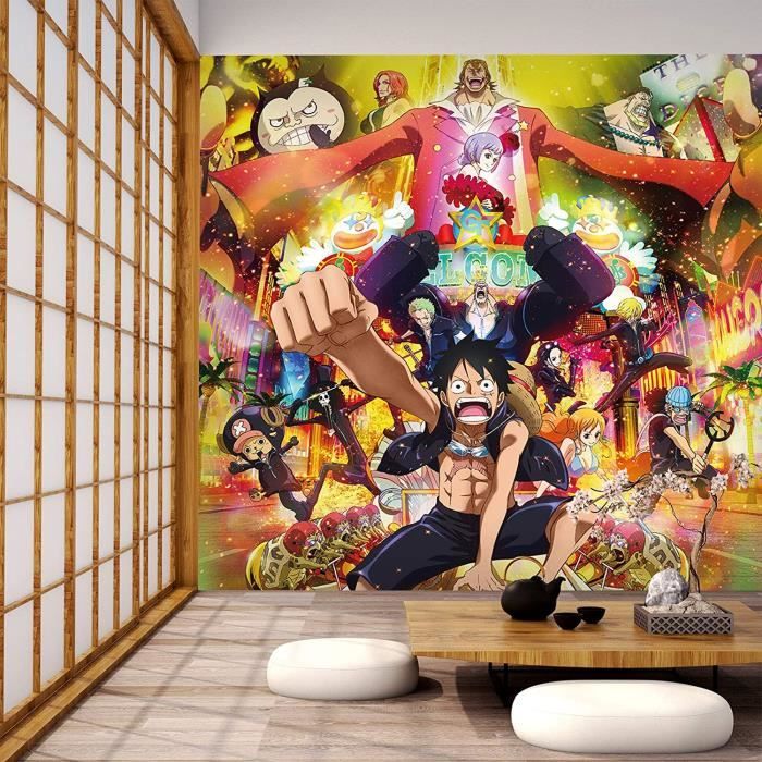 3D One Piece Ville D'or 333 Japan Anime Fond d'écran Mur Peintures Murales  Murale