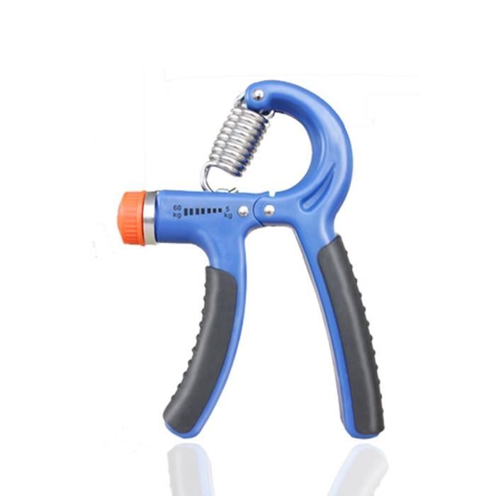 Gorilla Sports Hand Grip Musculation Réglable 5-60 Kg Avec Compteur
