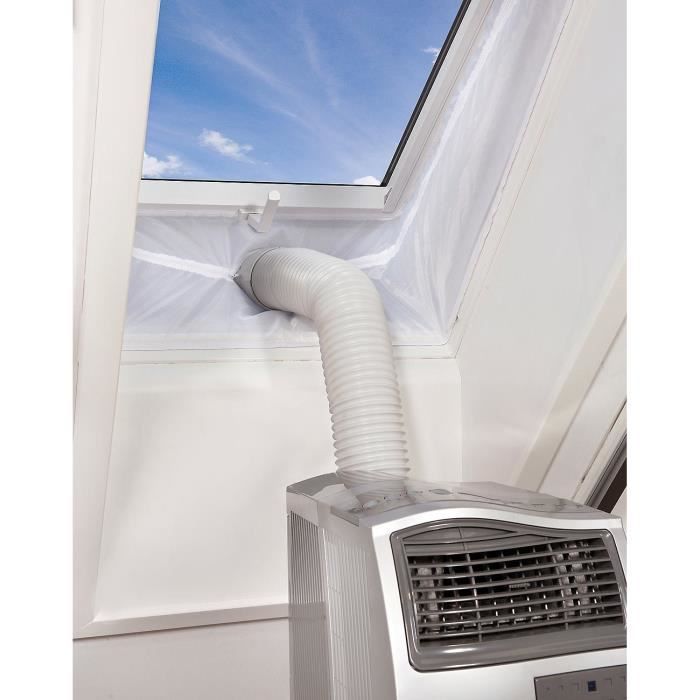 Kit de calfeutrage pour climatiseur mobile, Fenêtre 400CM, installation