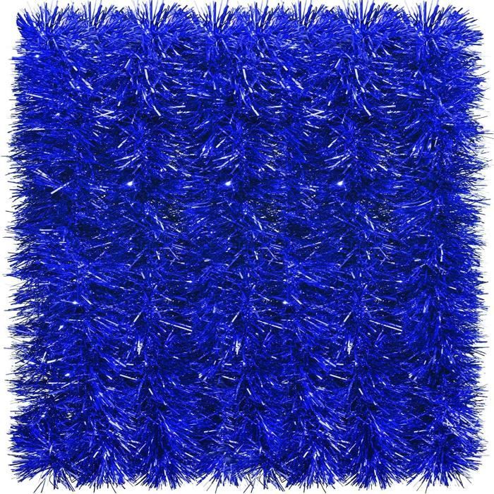 Guirlande Tinsel Scintillante 10m (32,8ft) - Blanc Pour Déco Noël, Mariage, Arbre, Fête - EBOOT