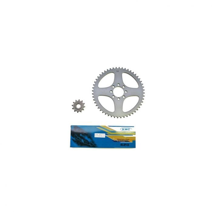 Kit Chaîne ADAPT XLIMIT DTR50 12x52 420 (alésage 44mm) - Pour Modèles 1998-2002, Neuf