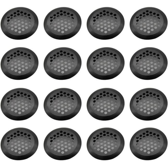 Grille De Ventilation Ronde En Acier Inoxydable - Rosette D'aération - Neuf Sous Emballage