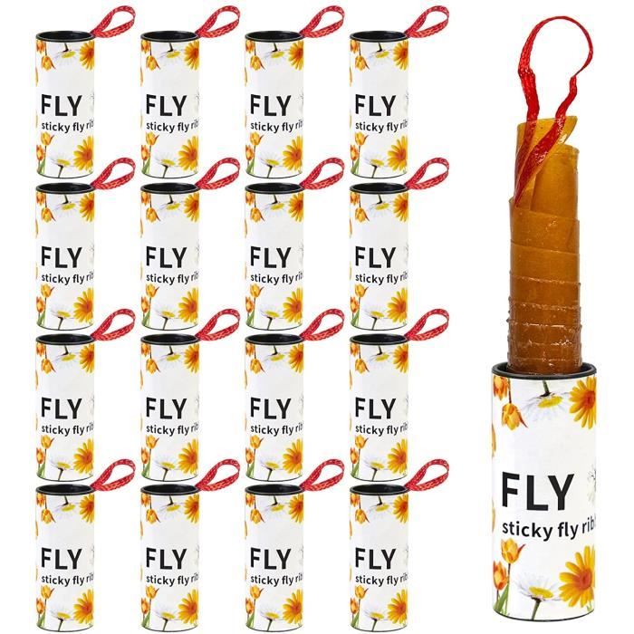 Piège à Guêpes s - 16x - Rouleaux De Papier Tue-Mouches - Respectueux De Attrape Mouche Piège à Guêpes s - 16x - Rouleaux De Papier Tue-Mouches - Respectueux De Attrape Mouche