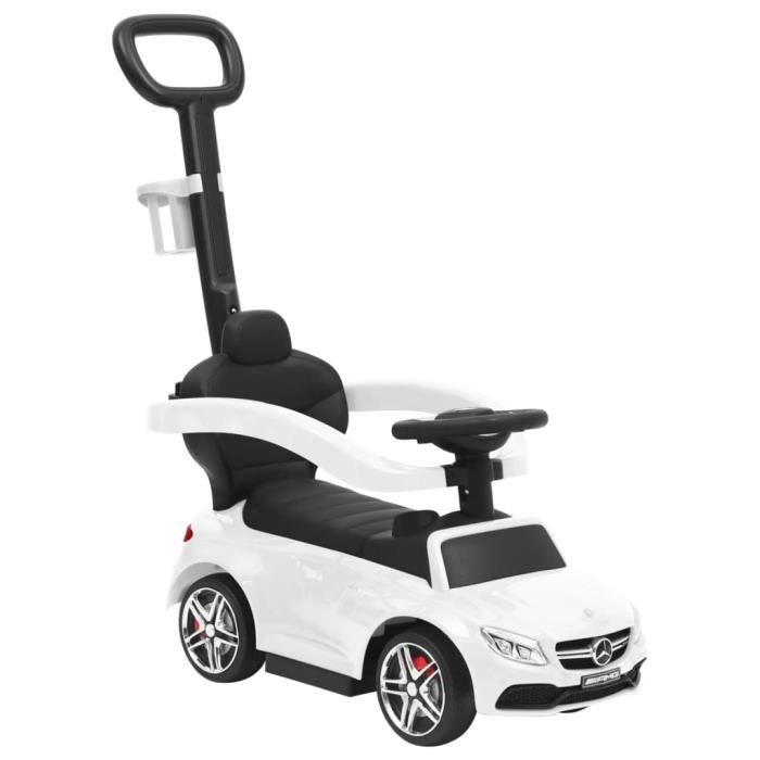 Voiture Enfant Mercedes SUV Pousser-rouler - Phares LED, Sons, Rangement, Pour 1-4 Ans (max 25 Kg) - 9