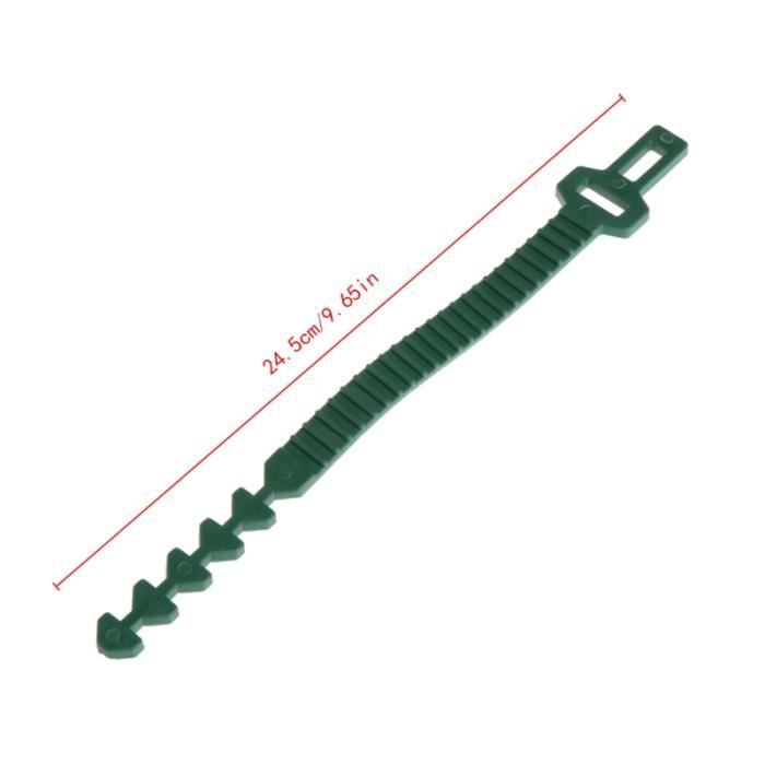 Jardinière,Câble plastique réutilisable pour plantes de jardin,outil de Support ajustable pour