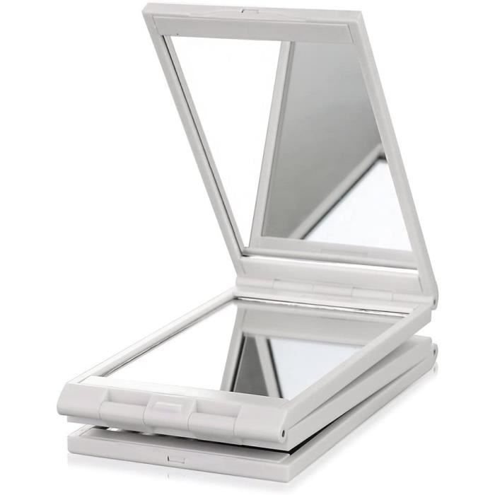 Miroir Extensible À 4 Panneaux, Miroir De Maquillage Pliable À 360 Miroir Extensible À 4 Panneaux, Miroir De Maquillage Pliable À 360