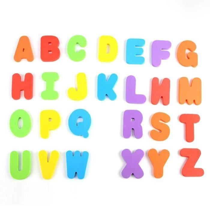Jouets éducatifs Pour Enfants, Jeu De Lettres Assorties, Alphabet Et Maths Puzzle Jeu De Societe Pour Apprendre A Compter Les Nombres Orthographe