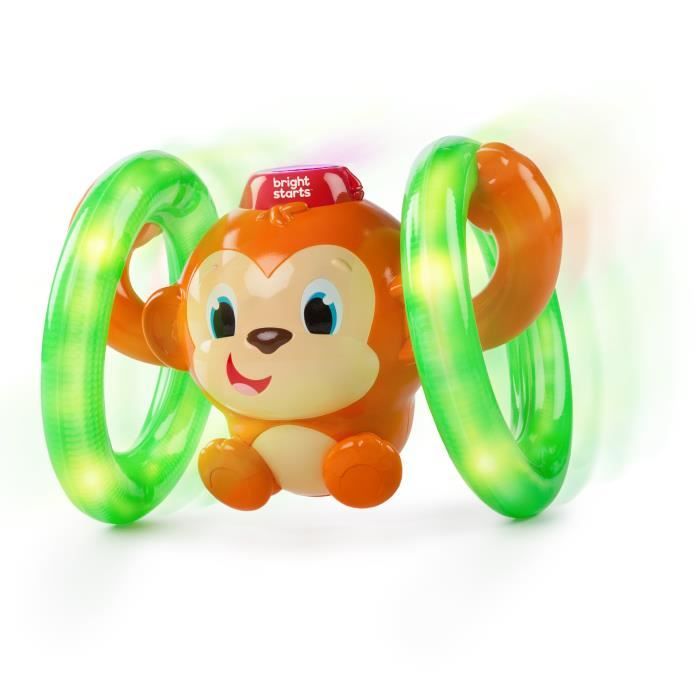 Bright Starts Jouet dactivité Roll & Glow Monkey K52181 - vue 2