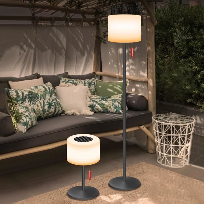 Konstsmide 2777-802SP Rideau Lumineux Solaire à LED, Télécommande, 200 Diodes Ambrées, Pour L'extérieur, Câble Blanc, 2 Batteries Au Lithium, 1 X CR2025 (inclus