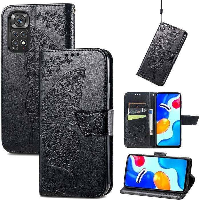 EASSGU Cover Portafoglio Per Redmi Note 11 / Note 11S (4G) Con Carta Fedeltà E Bancomat Sempre A Portata Di Mano