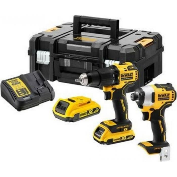 Perceuse à percussion sans fil Dewalt 18V / 2Ah DCK2062D2T QW Marque Dewalt Batterie 2Ah 18V Li ion