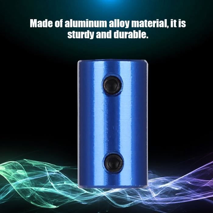 Accouplement Rigide 5mm à 5mm - Coupleur Aluminium Ø20mm L25mm Pour CNC 3D Imprimante DIY