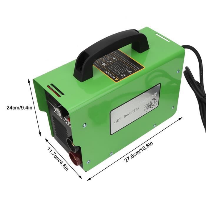 Poste à Souder MIG/MMA 200A HZXVOGEN Inverter IGBT - 2 En 1 Sans Gaz, Puissance Professionnelle