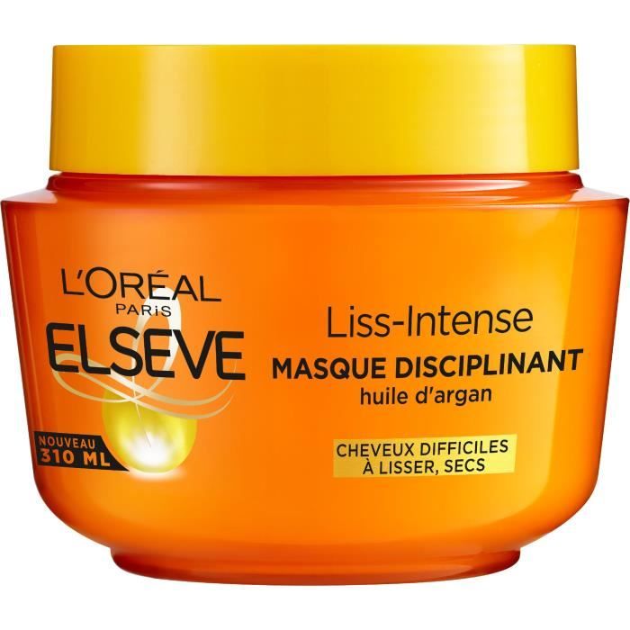 Masque Disciplinant Elsève Liss-Intense L'OREAL PARIS - 310 ml