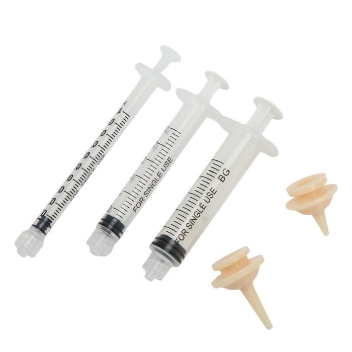 Comparer les prix de ESTINK Distributeur de seringues pour chats Distributeur de seringues pour animaux de compagnie 3 pièces Mangeoire de médecine de