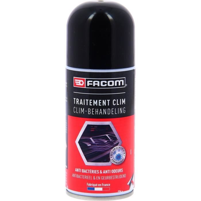Traitement climatisation FACOM - Biocide - Elimine moisissures, bactéries, mauvaises odeurs - 150 ml