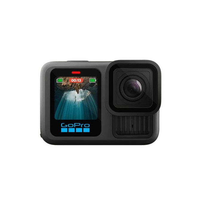 Caméra de sport - GoPro - HERO 13 Black - Étanche - Vidéo 5.3K60 - Compatible objectifs HB